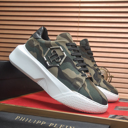 New-PP Casual leather shoes