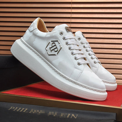 New-PP Leather casual shoes