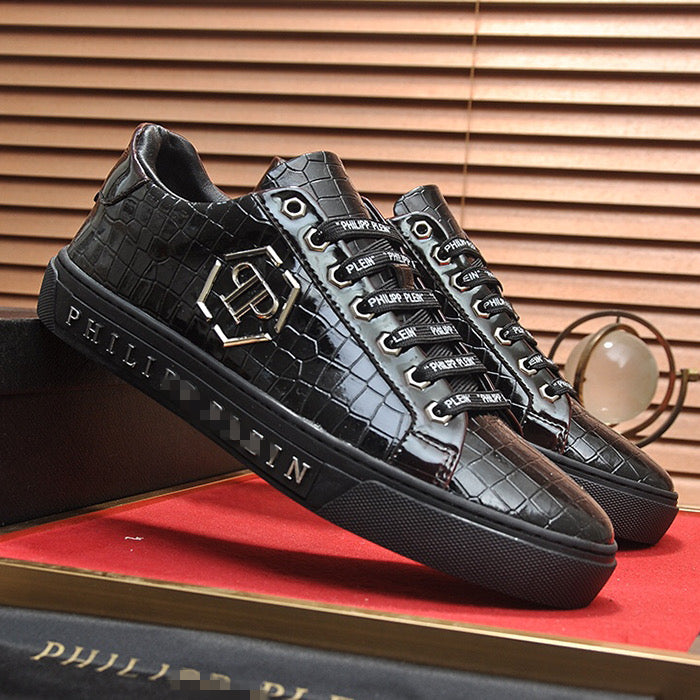 New-PP Leather casual shoes