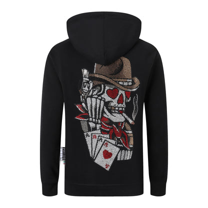 New-PP 8679 Skull Hoodie