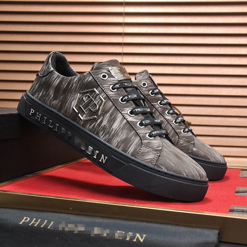 New-PP Casual leather shoes