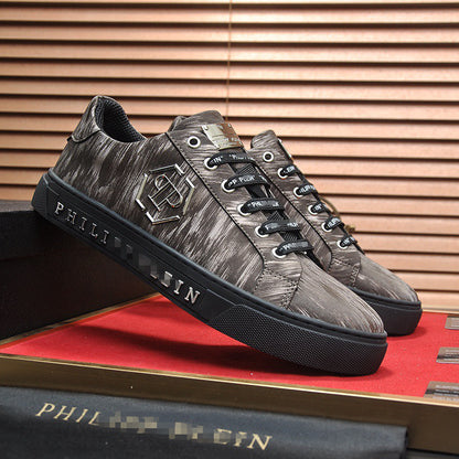 New-PP Casual leather shoes