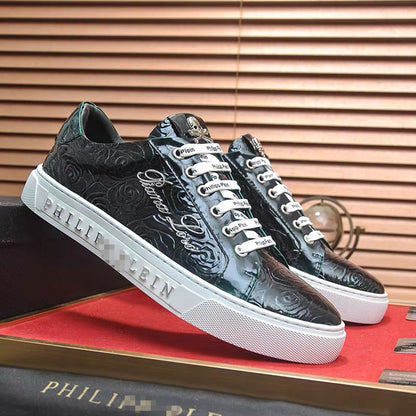 New-PP Casual leather shoes