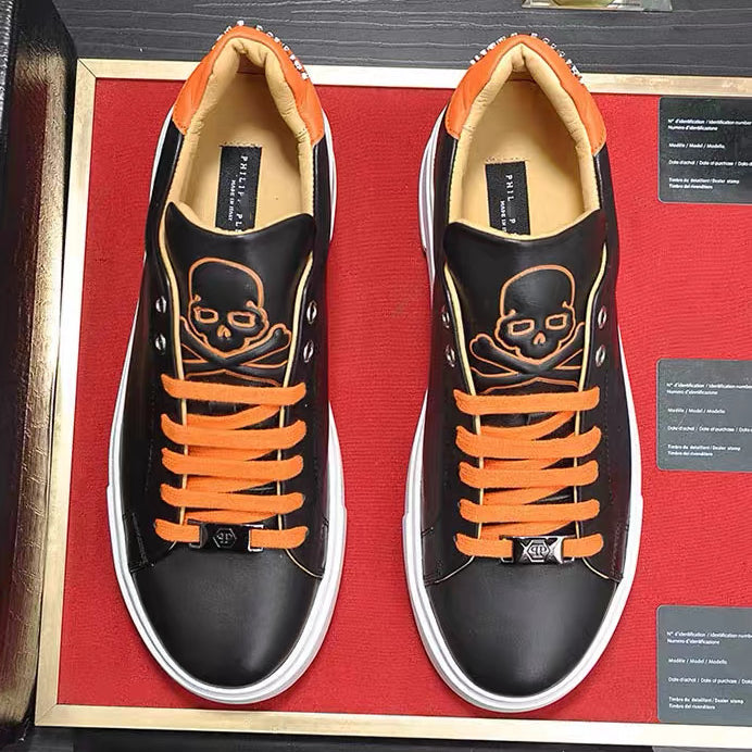 New-PP Casual leather shoes