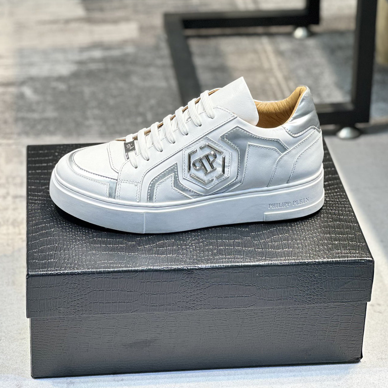 New-PP Casual leather shoes