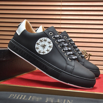 New-PP Leather casual shoes