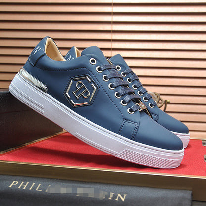 New-PP Leather casual shoes