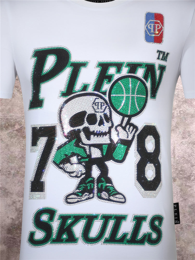 New-PP skull T-shirt