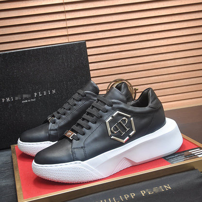 New-PP Casual leather shoes