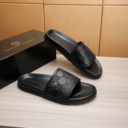 New-PP Leather slippers