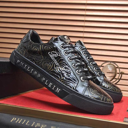 New-PP Casual leather shoes