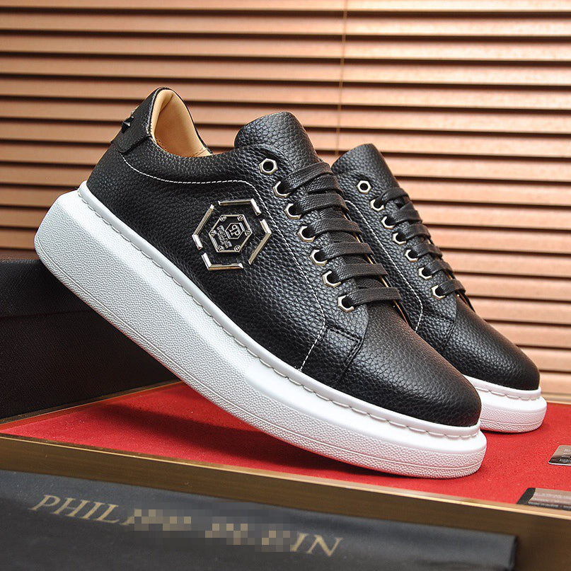 New-PP Leather casual shoes