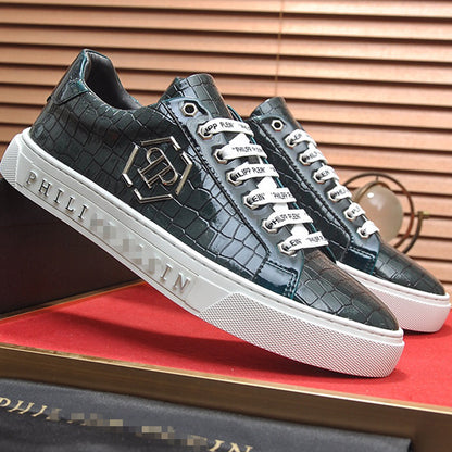 New-PP Leather casual shoes