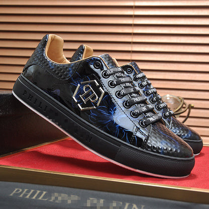 New-PP Leather casual shoes