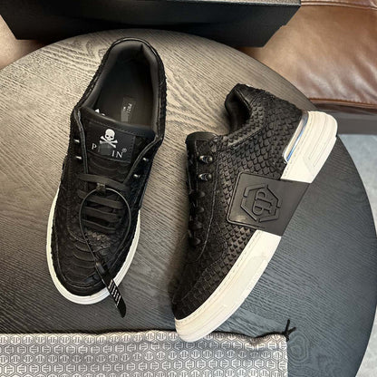 New-PP Leather casual shoes