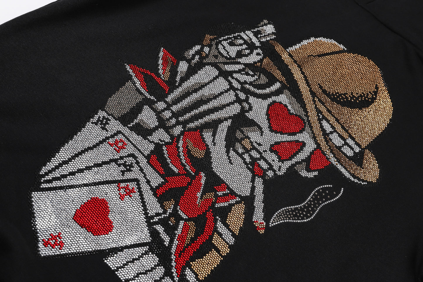 New-PP 8679 Skull Hoodie