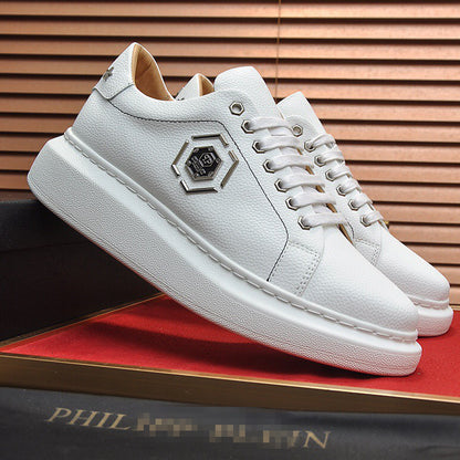 New-PP Leather casual shoes