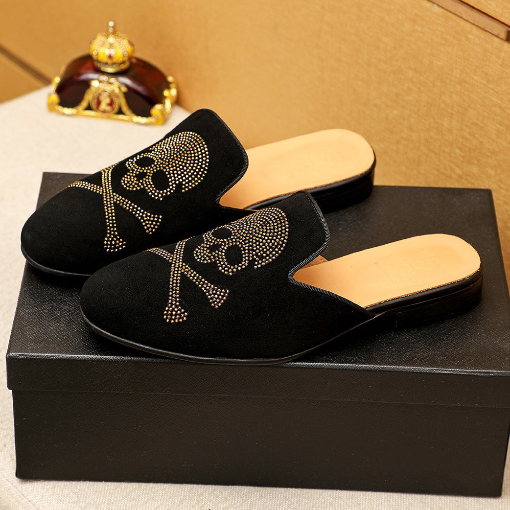 New-PP Leather slippers