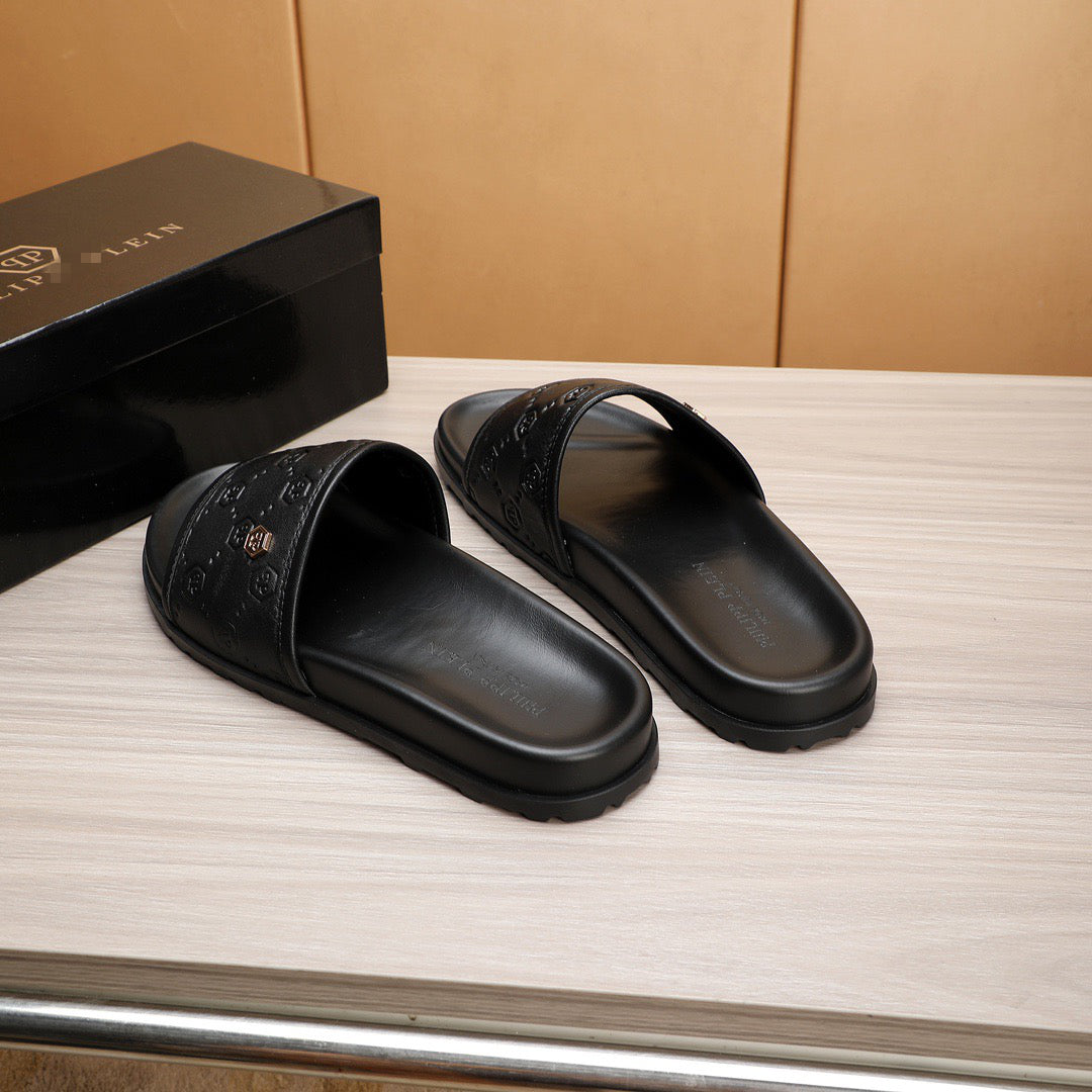 New-PP Leather slippers