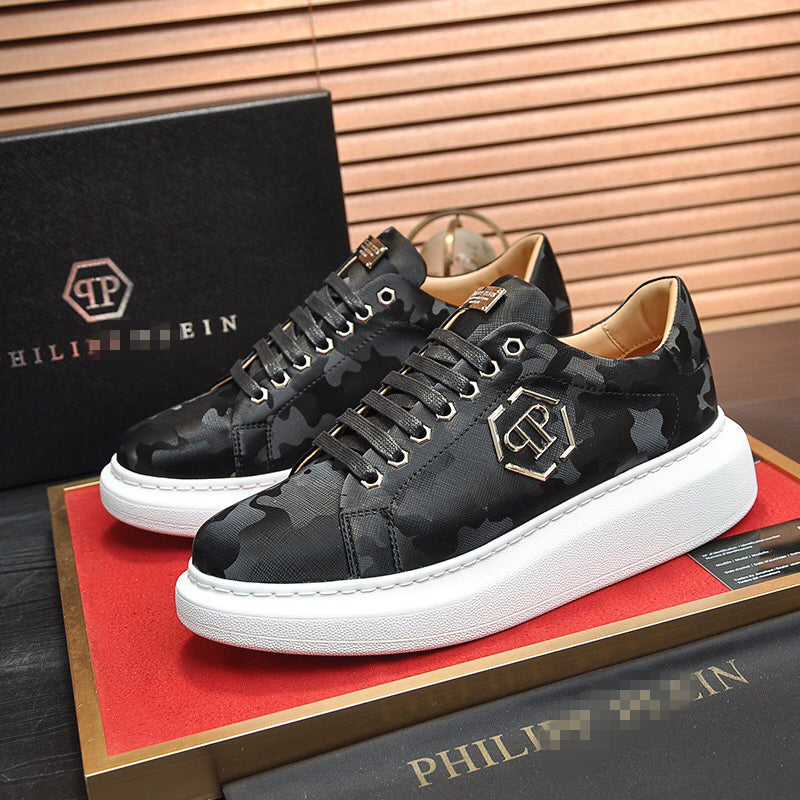 New-PP Leather casual shoes