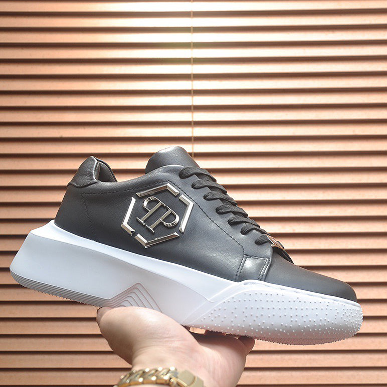 New-PP Casual leather shoes