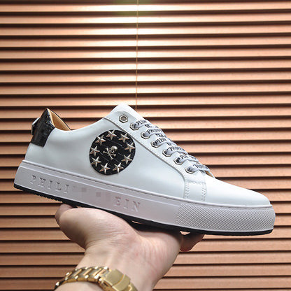 New-PP Leather casual shoes