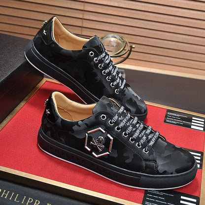 New-PP Leather casual shoes