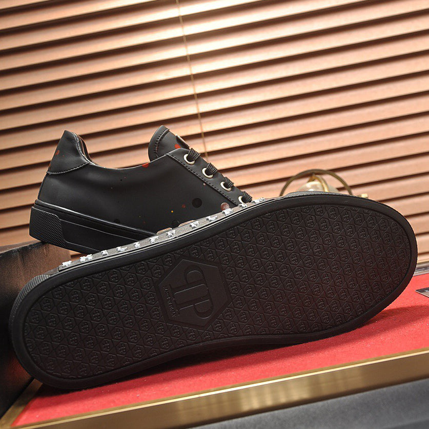 New-PP Leather casual shoes