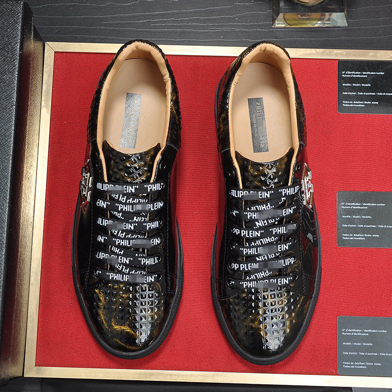 New-PP Leather casual shoes