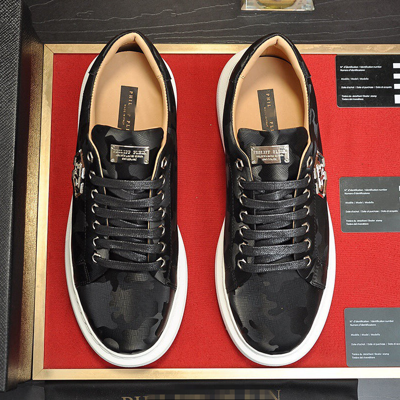 New-PP Leather casual shoes