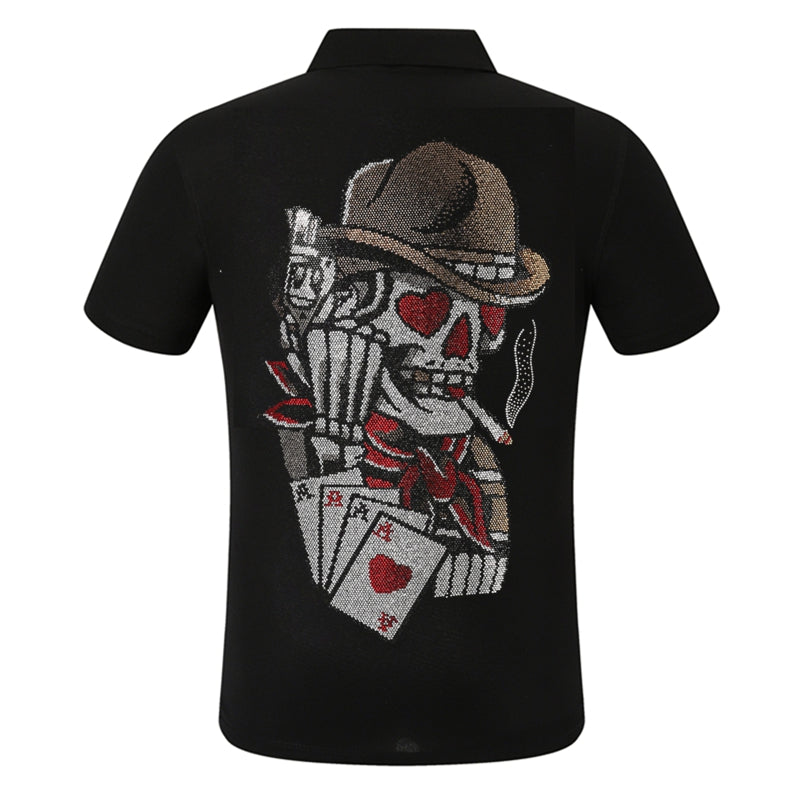 New-PP 9050 skull Diamond Polo