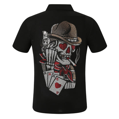 New-PP 9050 skull Diamond Polo