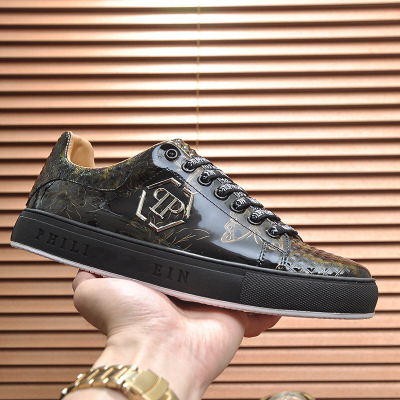 New-PP Leather casual shoes