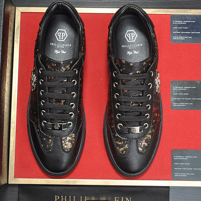 New-PP Casual leather shoes