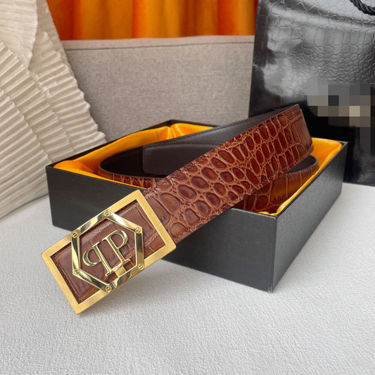 New- PP Leather belt