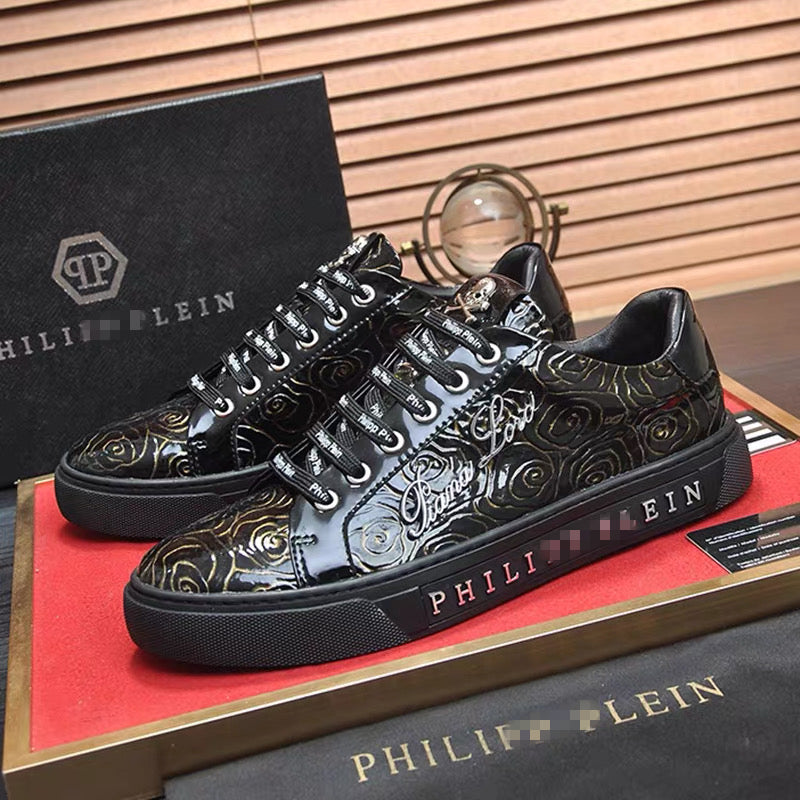 New-PP Casual leather shoes