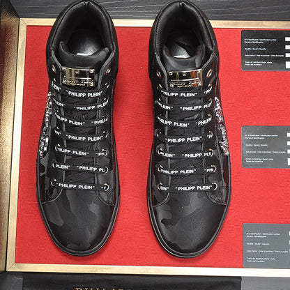 New-PP Leather casual shoes