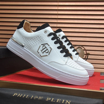 New-PP Leather casual shoes