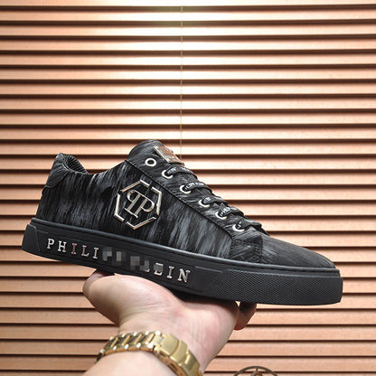 New-PP Casual leather shoes