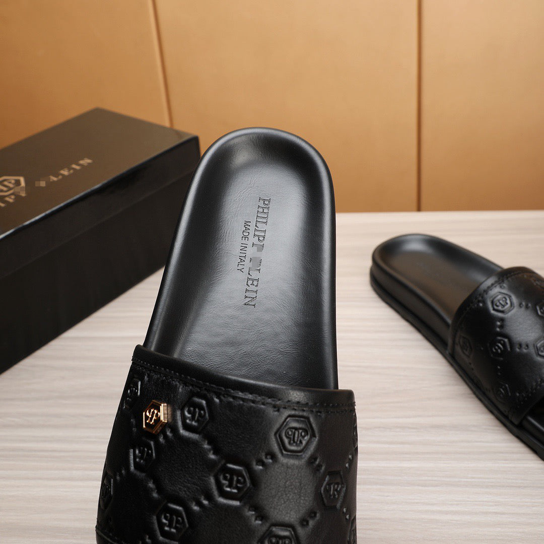 New-PP Leather slippers