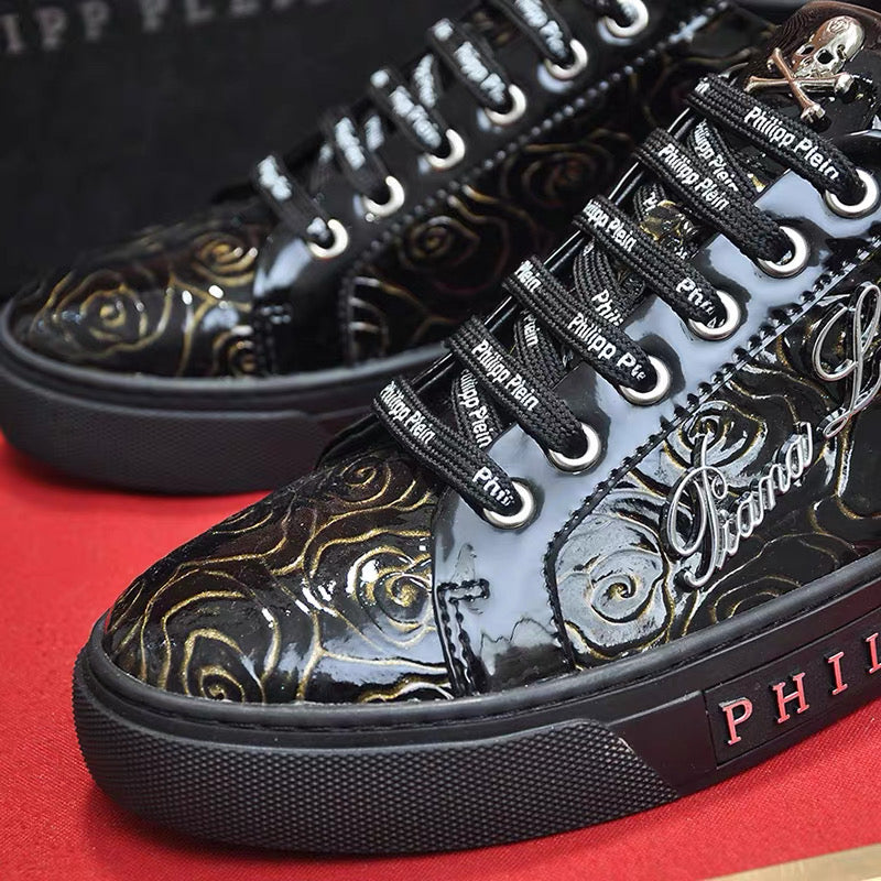 New-PP Casual leather shoes