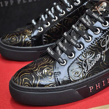 New-PP Casual leather shoes