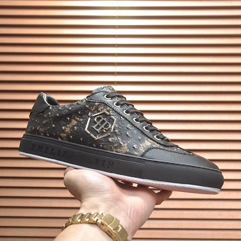 New-PP Casual leather shoes