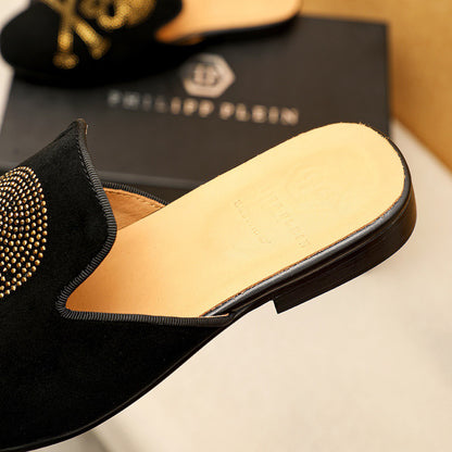 New-PP Leather slippers