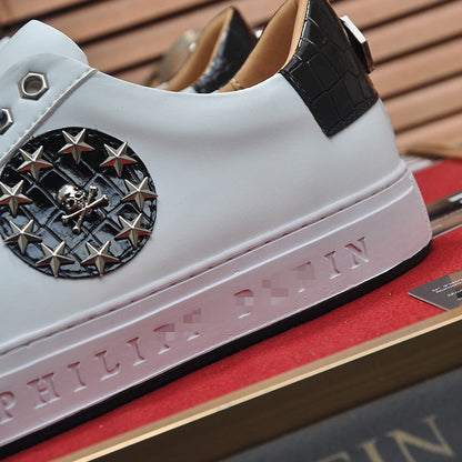 New-PP Leather casual shoes