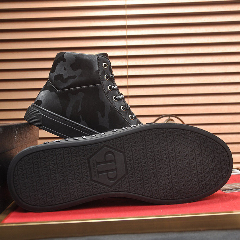 New-PP Leather casual shoes