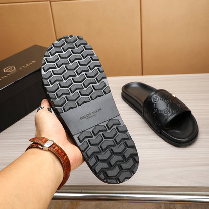 New-PP Leather slippers