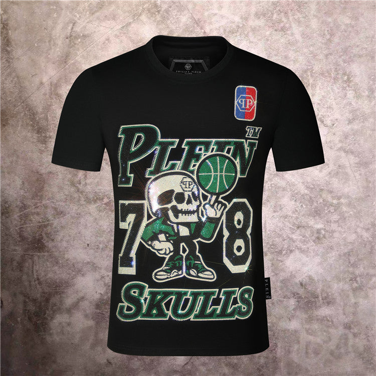 New-PP skull T-shirt