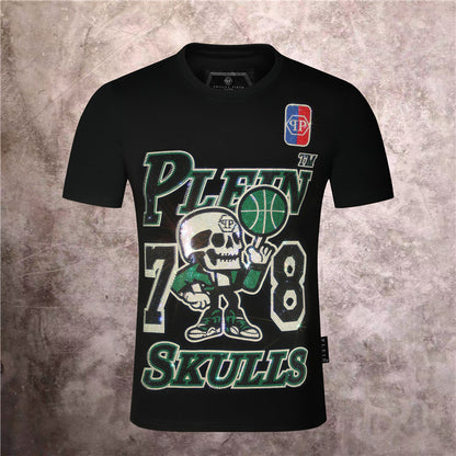 New-PP skull T-shirt