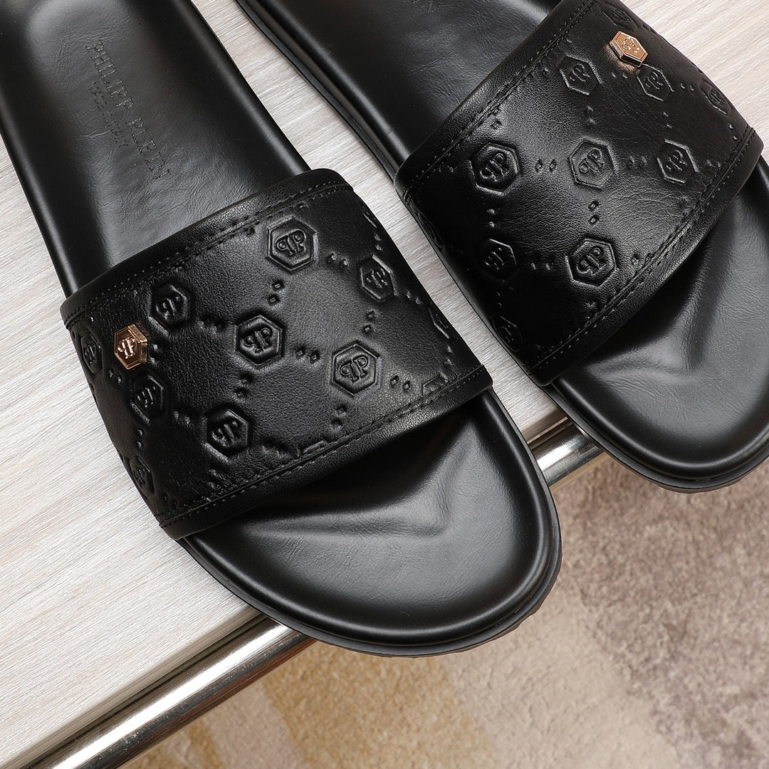 New-PP Leather slippers